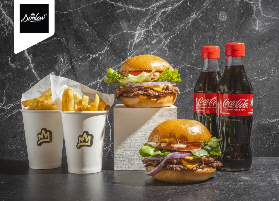 Ordena online lo mejor del flow urbano en una hamburguesa